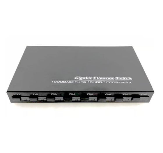 8 × GbE/RJ45 + 2 × 1G/10G SFP⁺ L2+ Managed Ethernet Switch, Network Switch  & Media Converter Manufacturer