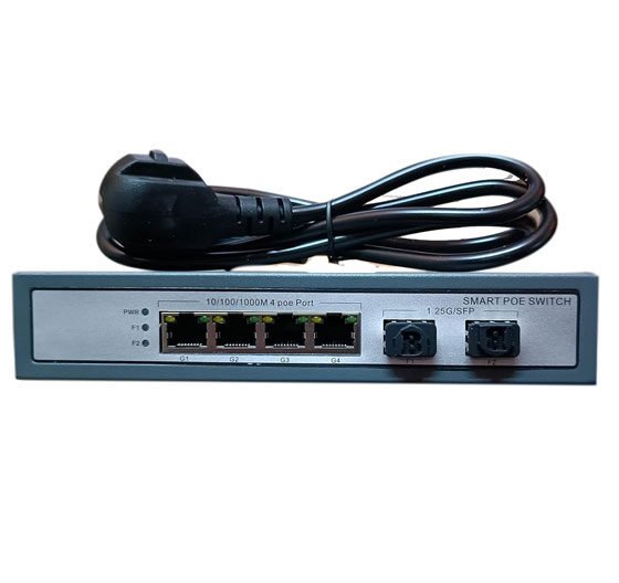 RB-FES1602G-POE Fast Ethernet 16+2 Gigabit combo ports high power POE+  switch, 19 rack mountable
